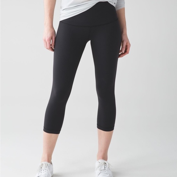 Lululemon Wunder Under Crop (Hi-Rise) - Picture 1 of 8